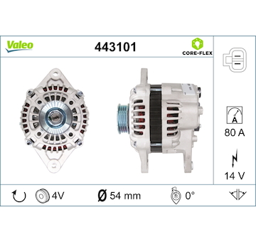 generátor VALEO 443101