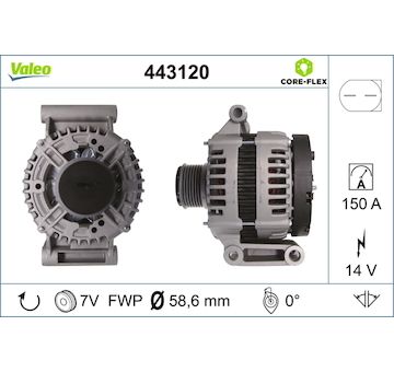 generátor VALEO 443120