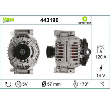 generátor VALEO 443196