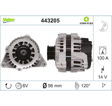 generátor VALEO 443205