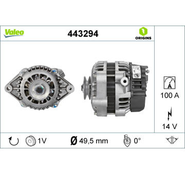 generátor VALEO 443294