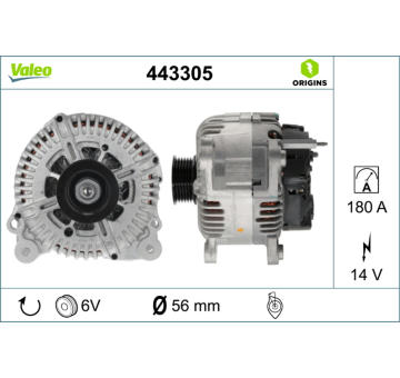 generátor VALEO 443305