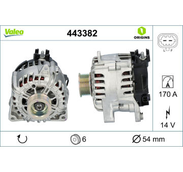 generátor VALEO 443382