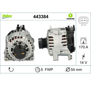 generátor VALEO 443384