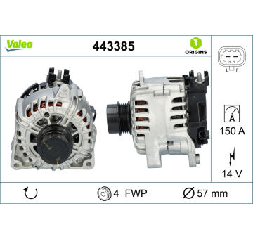 generátor VALEO 443385