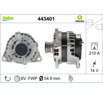 generátor VALEO 443401