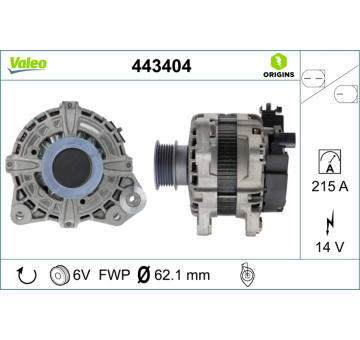 generátor VALEO 443404