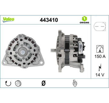 generátor VALEO 443410