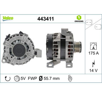 generátor VALEO 443411