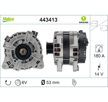 generátor VALEO 443413