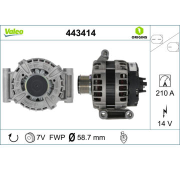 generátor VALEO 443414