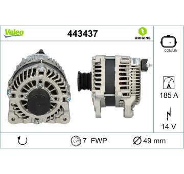 generátor VALEO 443437