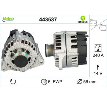 generátor VALEO 443537