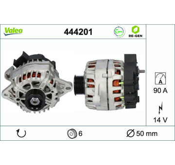 generátor VALEO 444201