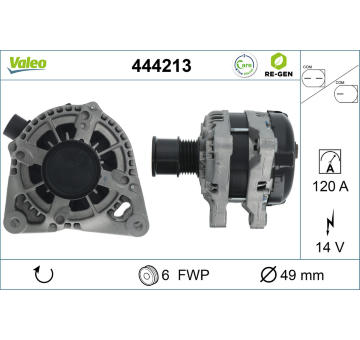 generátor VALEO 444213