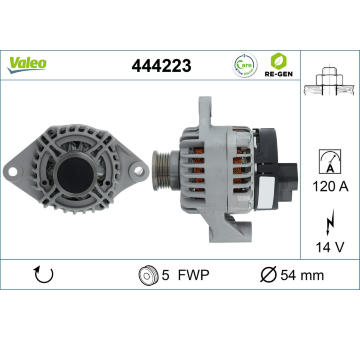 generátor VALEO 444223