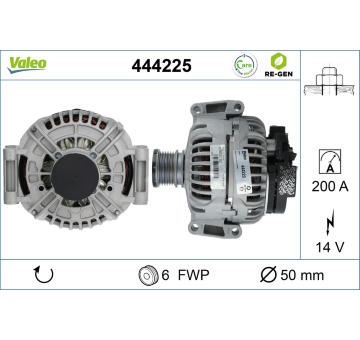generátor VALEO 444225
