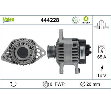 generátor VALEO 444228