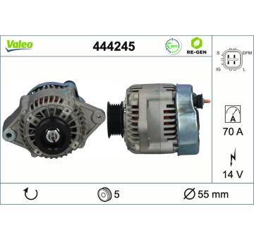 generátor VALEO 444245