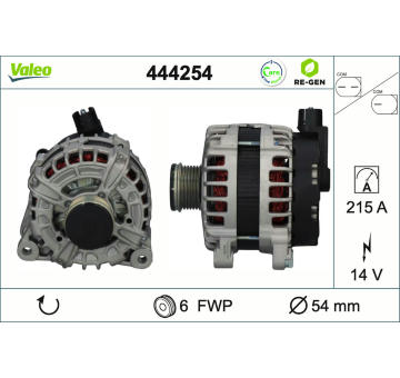 generátor VALEO 444254