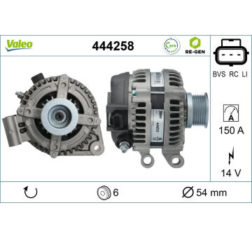 generátor VALEO 444258