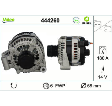 generátor VALEO 444260