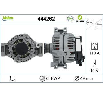 generátor VALEO 444262