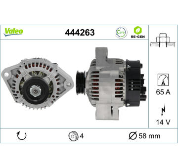 generátor VALEO 444263