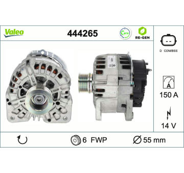 generátor VALEO 444265