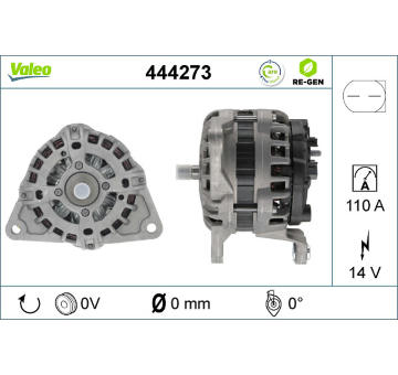 Alternátor VALEO 444273