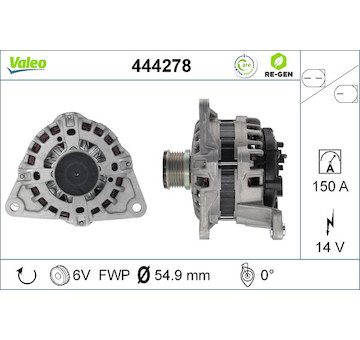 generátor VALEO 444278