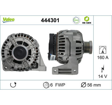 generátor VALEO 444301