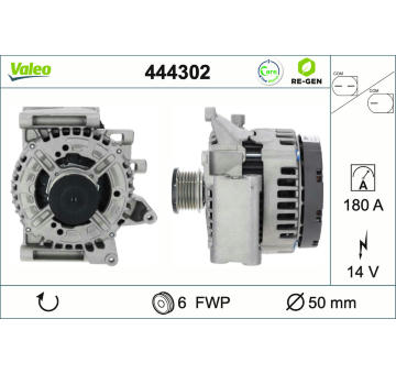 generátor VALEO 444302