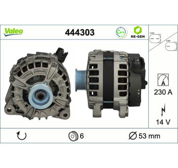 generátor VALEO 444303