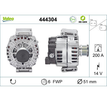 generátor VALEO 444304