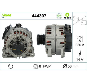 generátor VALEO 444307