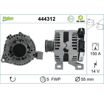 generátor VALEO 444312