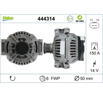 generátor VALEO 444314