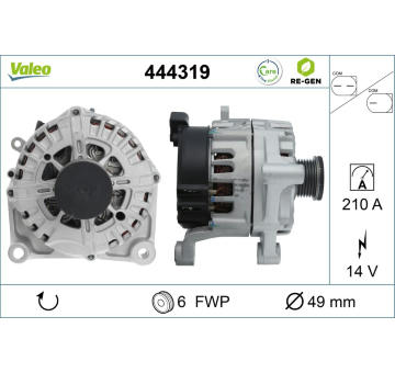 generátor VALEO 444319