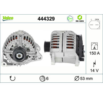 generátor VALEO 444329
