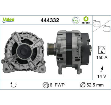 generátor VALEO 444332