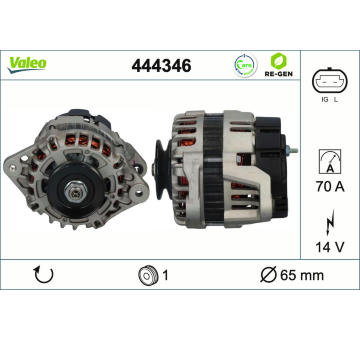 generátor VALEO 444346