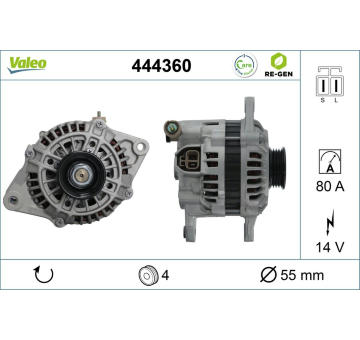 generátor VALEO 444360