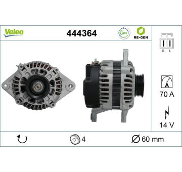 generátor VALEO 444364