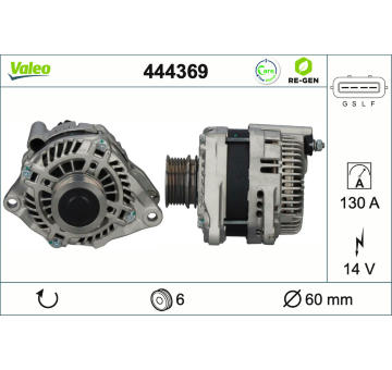 generátor VALEO 444369