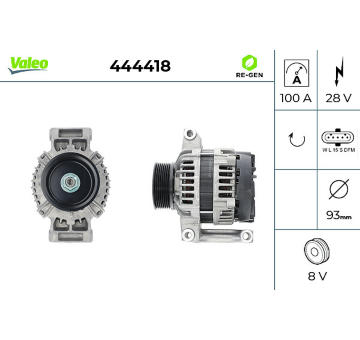 generátor VALEO 444418