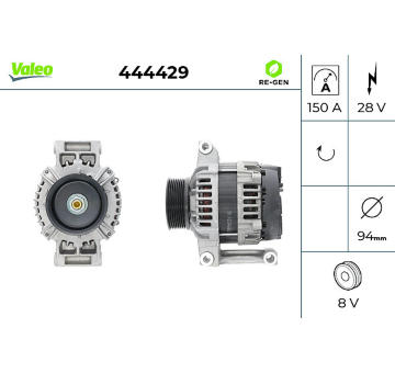 generátor VALEO 444429
