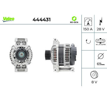 generátor VALEO 444431