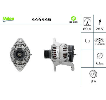 generátor VALEO 444446