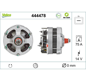 generátor VALEO 444478